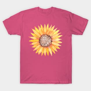 Watercolor Sunflower T-Shirt